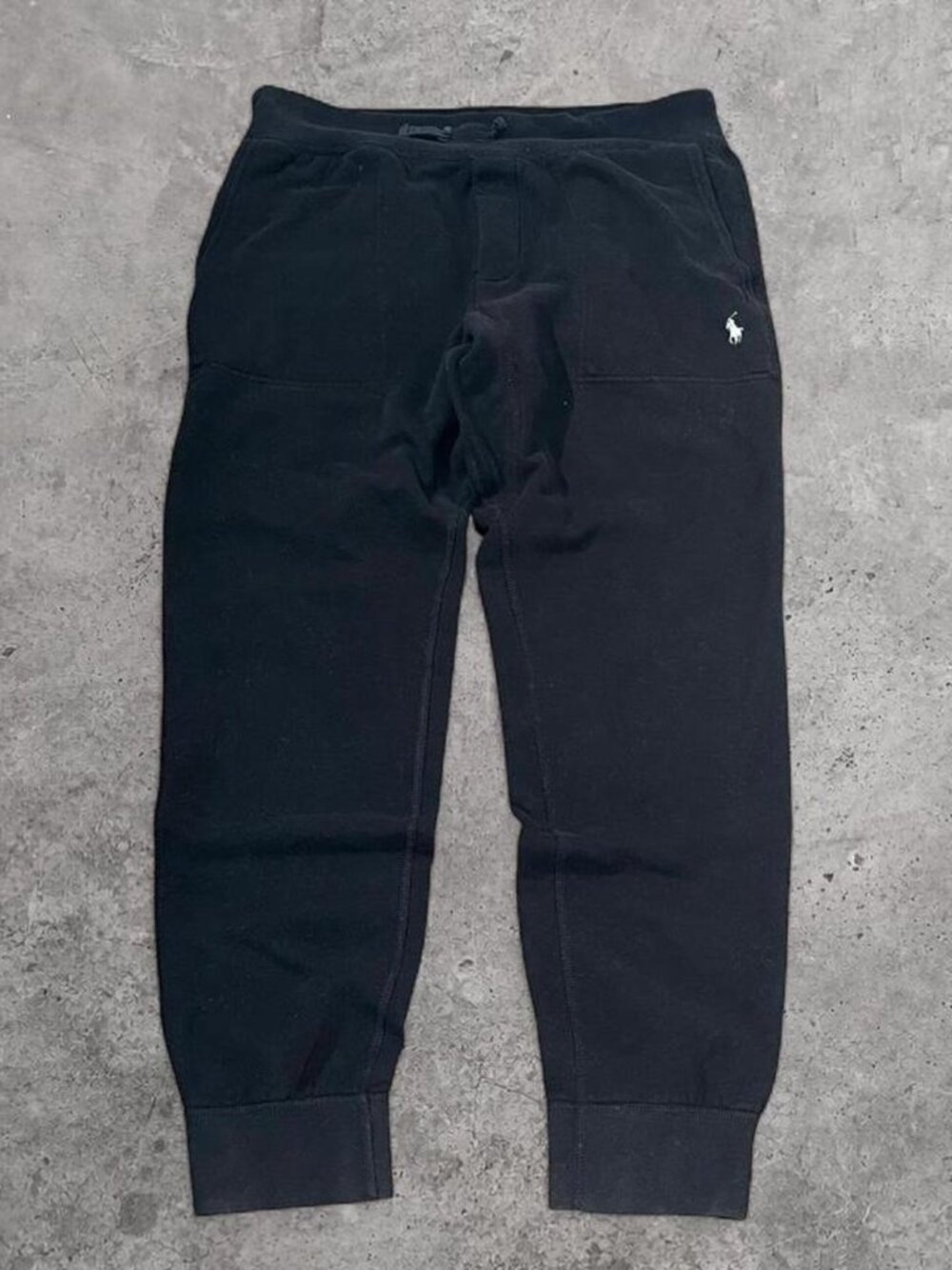 Polo Ralph Lauren jogger sweatpants black mens Large